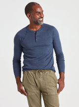Cloud Long-Sleeve Henley | 4 Colors