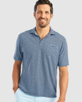 Loews Linen Blend Striped Polo | 2 Colors