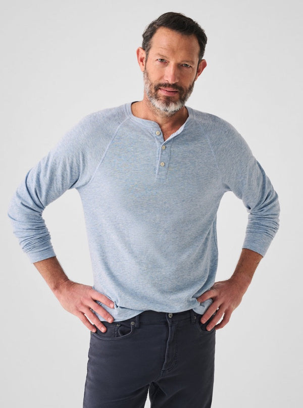 Cloud Long-Sleeve Henley | 4 Colors