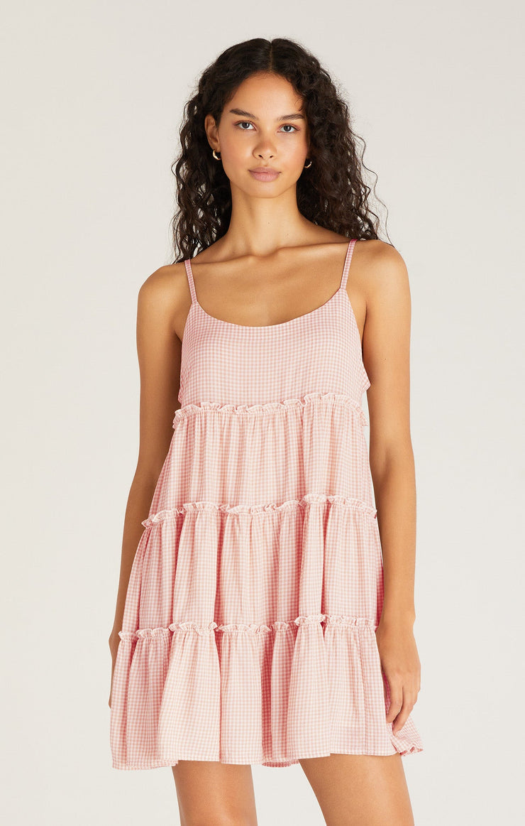Carina Gingham Mini Dress