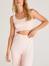 Zoe Rib Tank Bra | 2 Colors