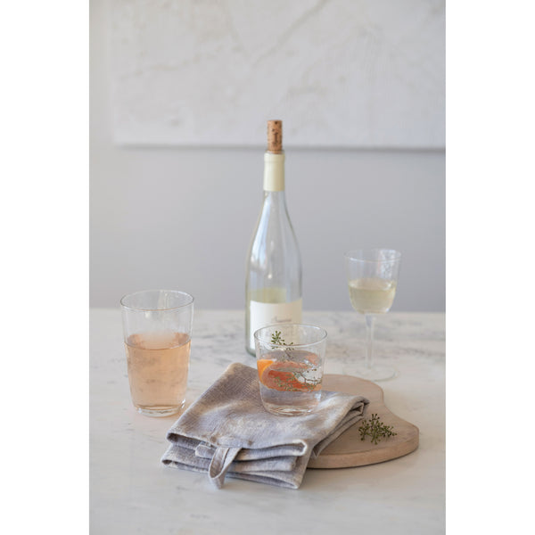 TEXTURED WINE GLASS