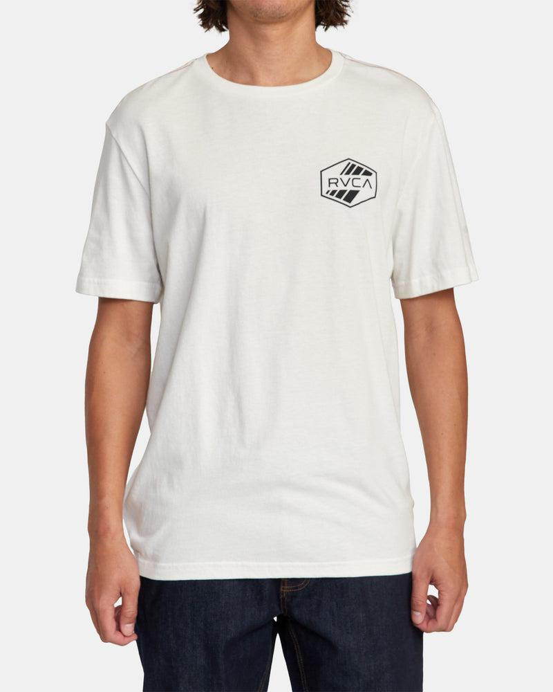 STRIPE HEX TEE | 2 Colors